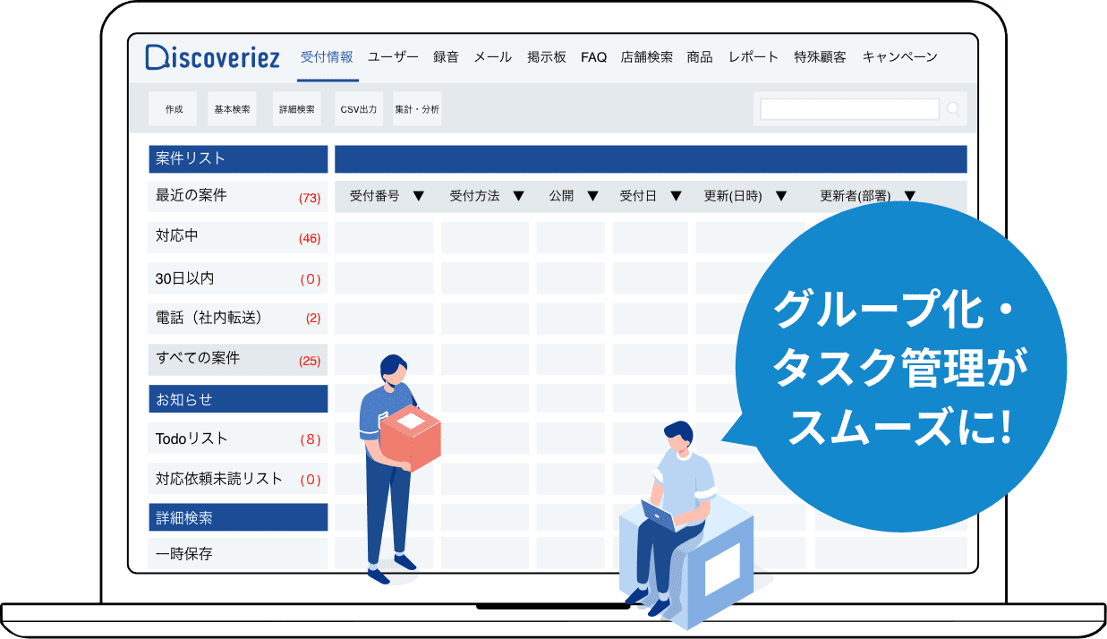 discoveriez機能イメージ